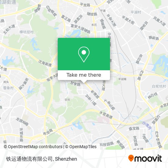 铁运通物流有限公司 map