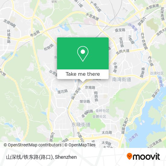 山深线/铁东路(路口) map