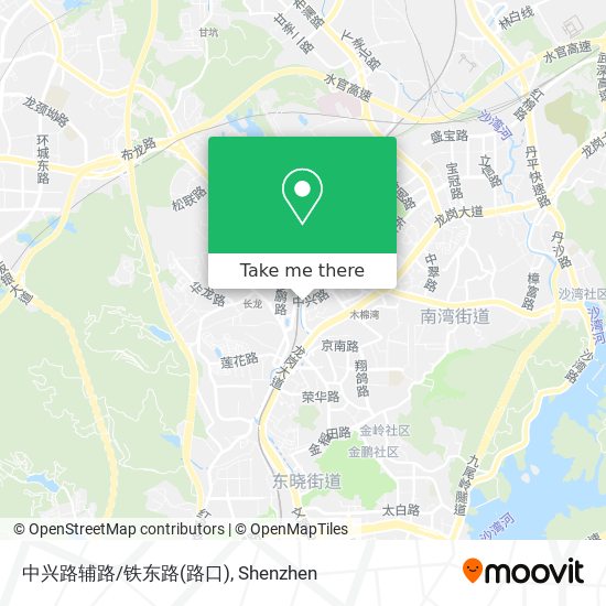 中兴路辅路/铁东路(路口) map