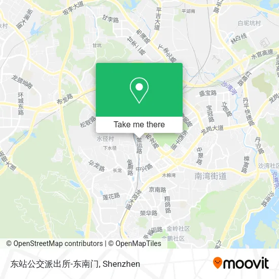 东站公交派出所-东南门 map