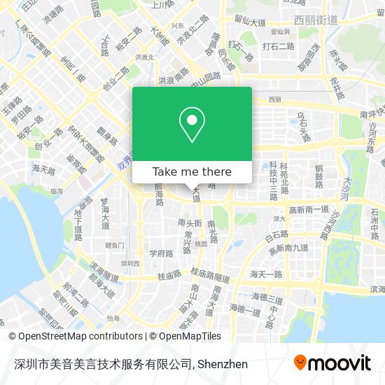 深圳市美音美言技术服务有限公司 map