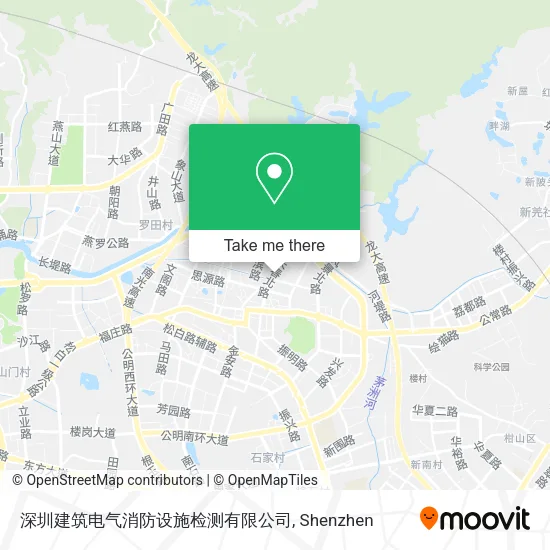 深圳建筑电气消防设施检测有限公司 map