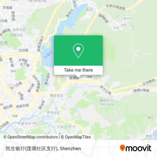 民生银行(莲塘社区支行) map