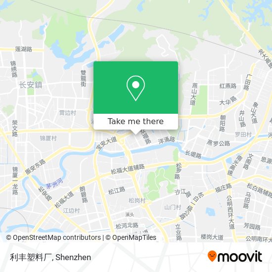 利丰塑料厂 map