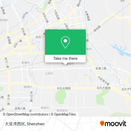 大亚湾西区 map