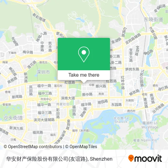 华安财产保险股份有限公司(友谊路) map