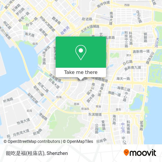 能吃是福(桂庙店) map