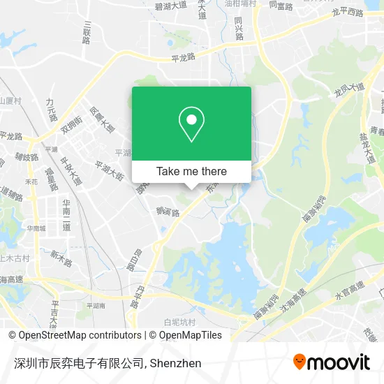 深圳市辰弈电子有限公司 map