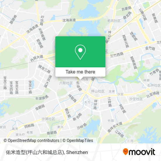 佑米造型(坪山六和城总店) map