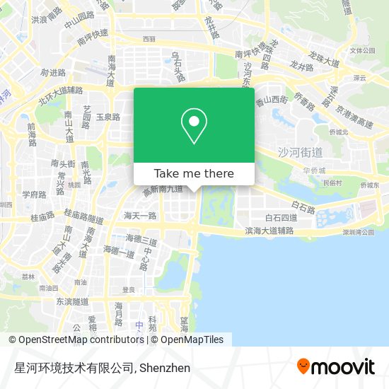 星河环境技术有限公司 map