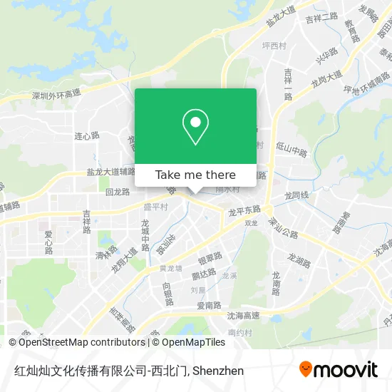 红灿灿文化传播有限公司-西北门 map