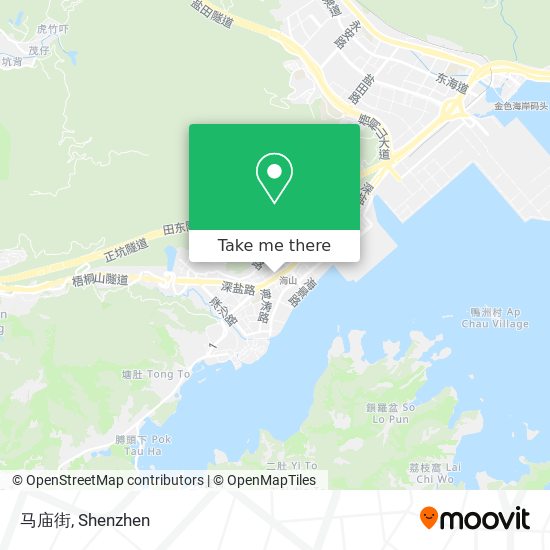 马庙街 map