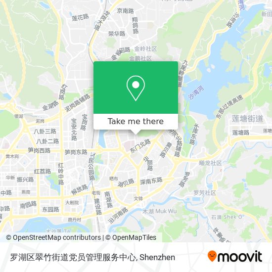 罗湖区翠竹街道党员管理服务中心 map