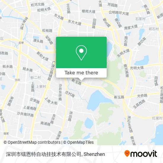 深圳市镭恩特自动挂技术有限公司 map