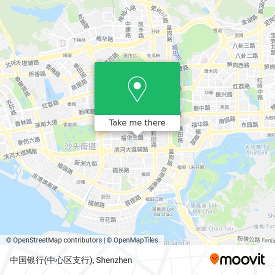 中国银行(中心区支行) map