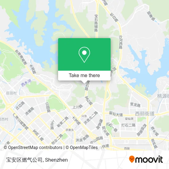 宝安区燃气公司 map