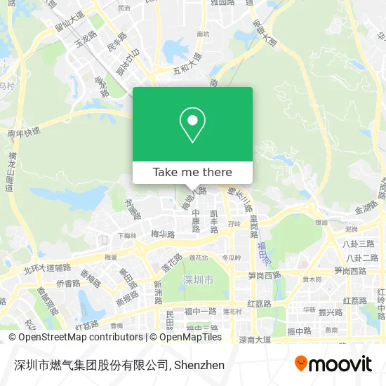 深圳市燃气集团股份有限公司 map
