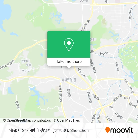 上海银行24小时自助银行(大富路) map