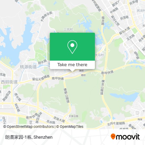 朗麓家园-1栋 map