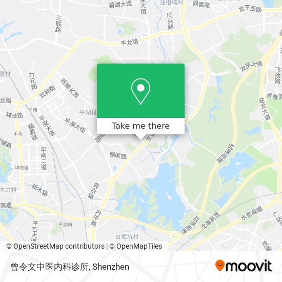 曾令文中医内科诊所 map