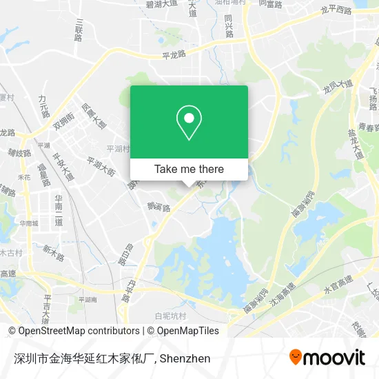 深圳市金海华延红木家俬厂 map