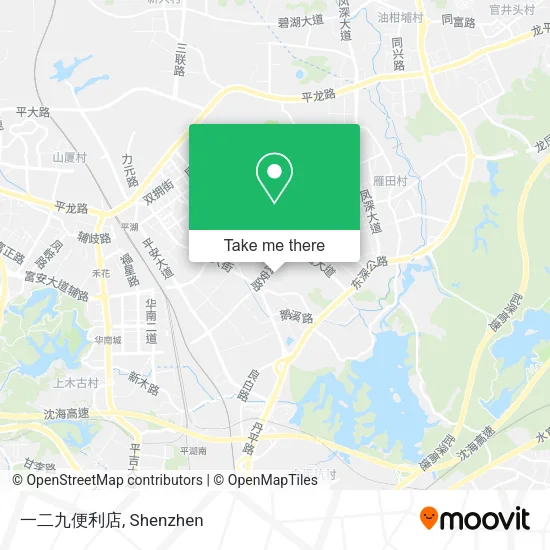 一二九便利店 map