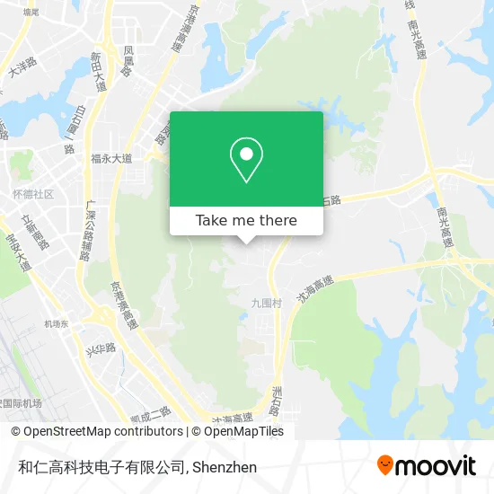 和仁高科技电子有限公司 map