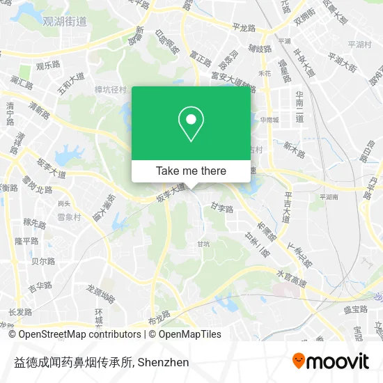 益德成闻药鼻烟传承所 map