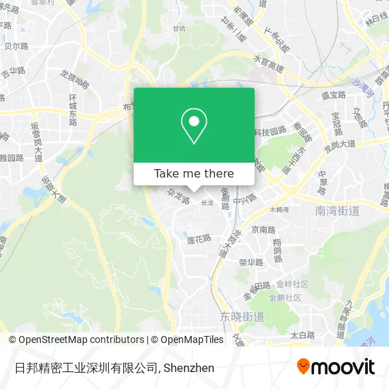 日邦精密工业深圳有限公司 map