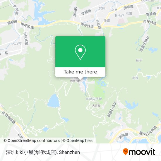 深圳kiki小屋(华侨城店) map