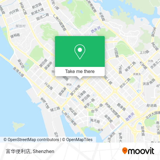富华便利店 map