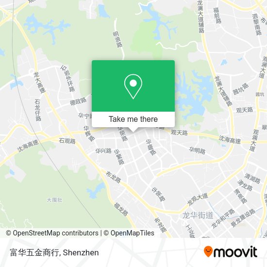 富华五金商行 map