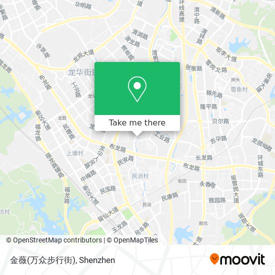 金薇(万众步行街) map