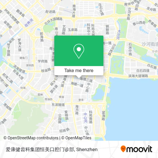 爱康健齿科集团恒美口腔门诊部 map