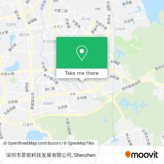 深圳市君箭科技发展有限公司 map