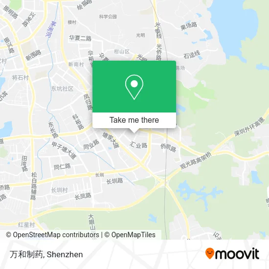 万和制药 map