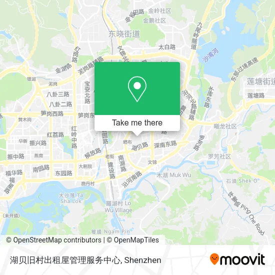 湖贝旧村出租屋管理服务中心 map