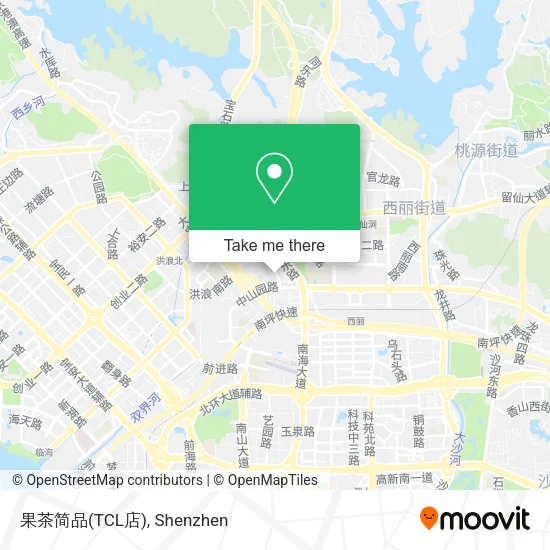 果茶简品(TCL店) map