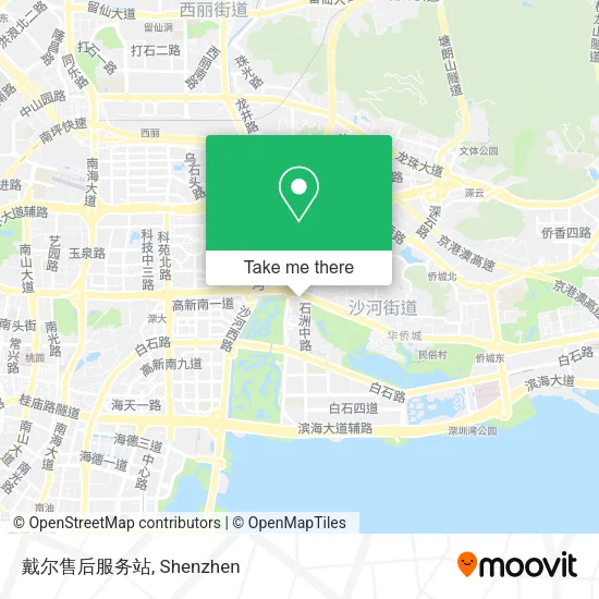 戴尔售后服务站 map