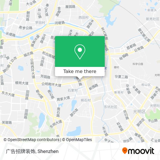 广告招牌装饰 map