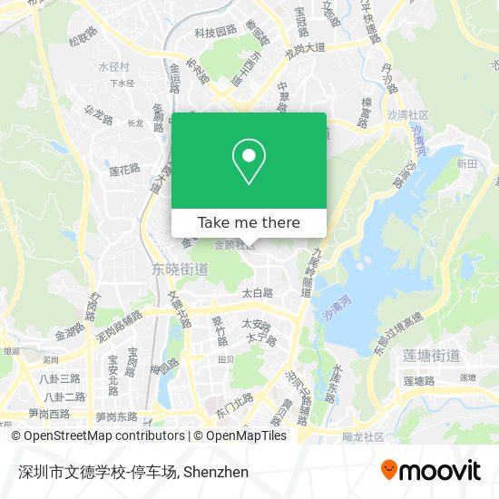 深圳市文德学校-停车场 map