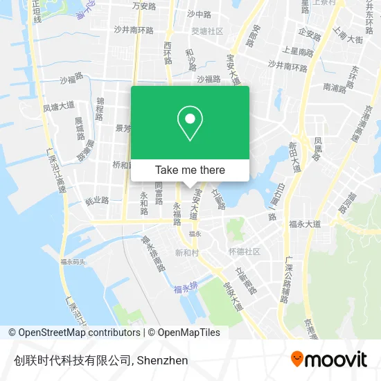 创联时代科技有限公司 map