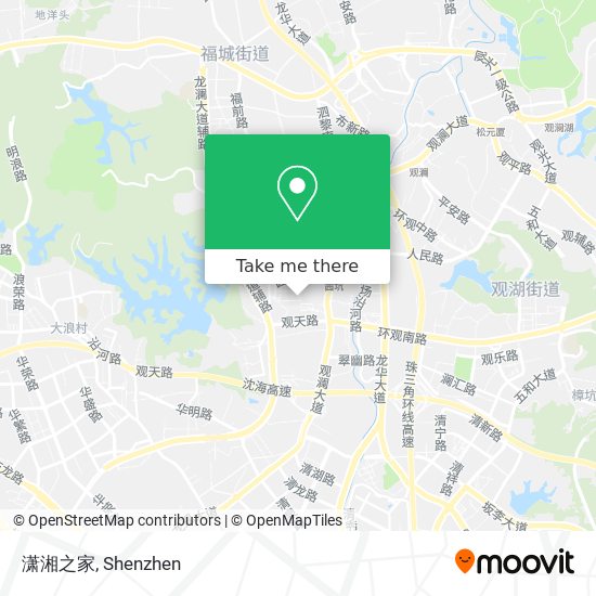 潇湘之家 map