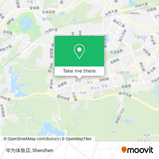 华为体验店 map