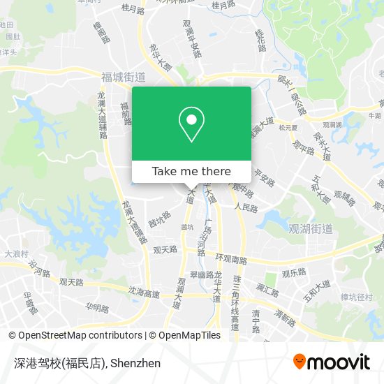 深港驾校(福民店) map