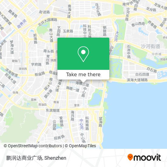 鹏润达商业广场 map