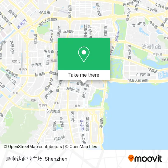鹏润达商业广场 map
