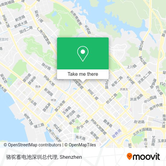 骆驼蓄电池深圳总代理 map