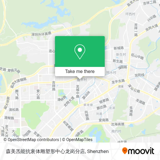 森美炁能抗衰体雕塑形中心龙岗分店 map