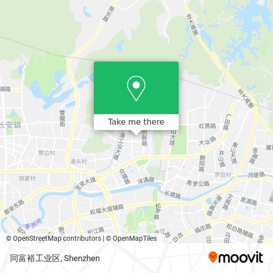 同富裕工业区 map